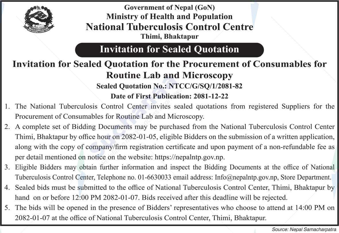 National Tuberculosis Control Centre
