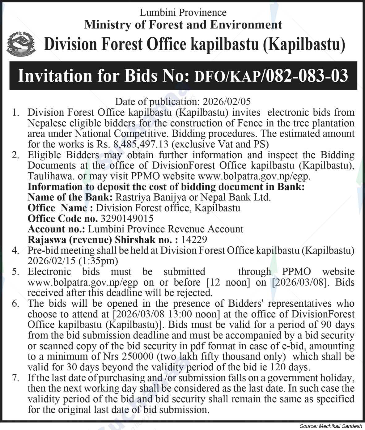 Division Forest Office kapilbastu (Kapilbastu)