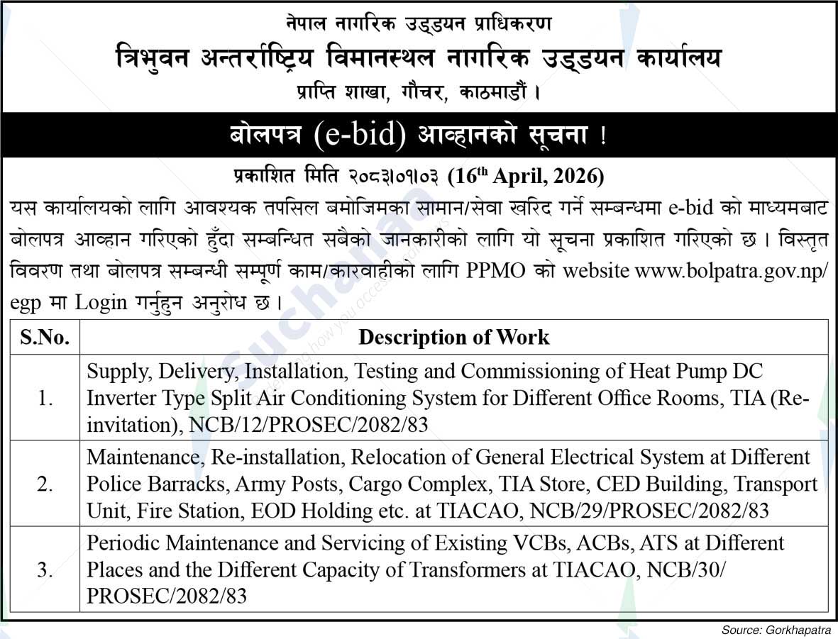 Tribhuvan International Airport