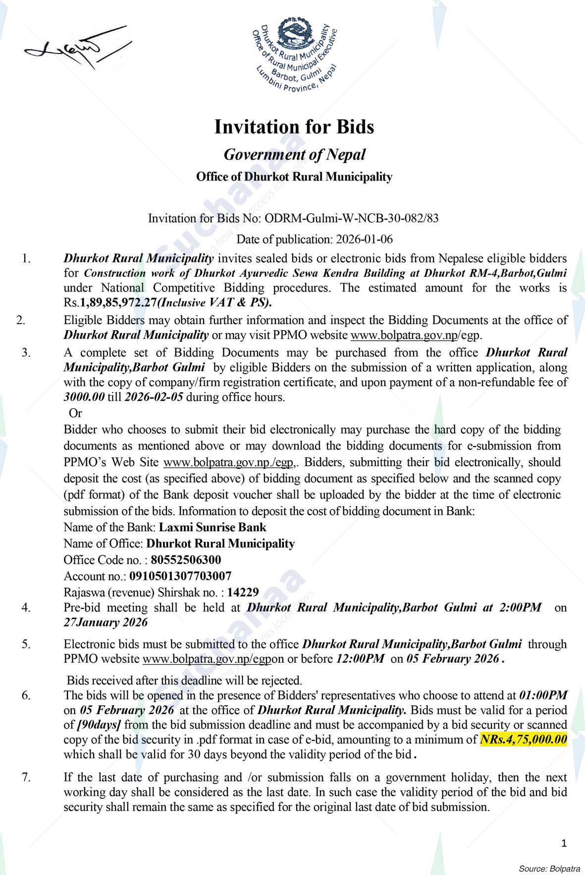 Dhurkot Rural Municipality