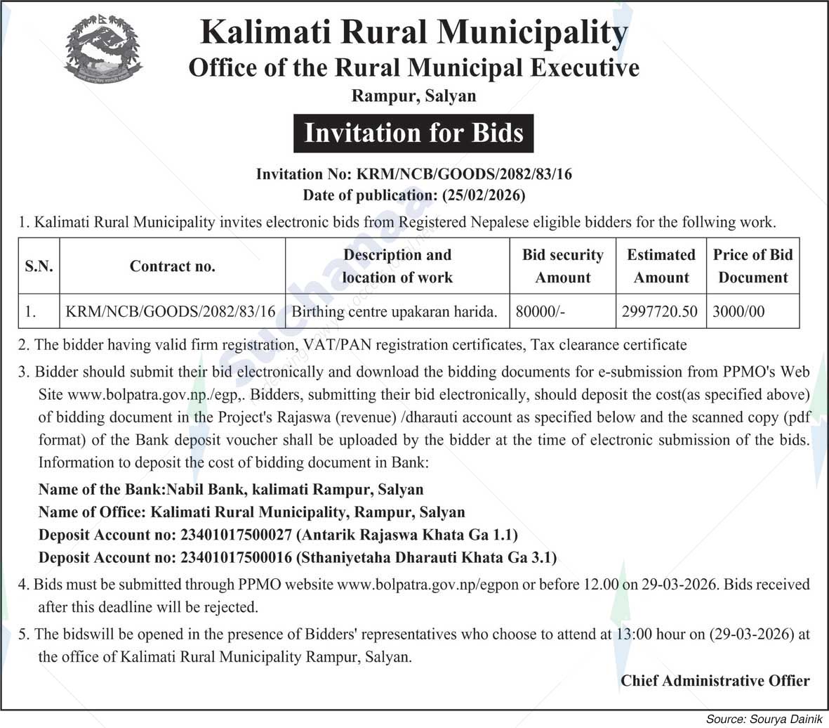 Kalimati Rural Municipality