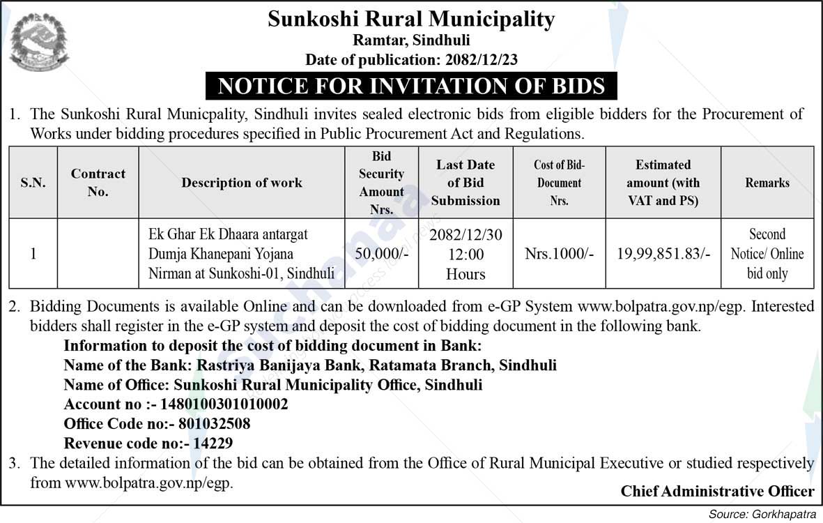 Sunkoshi Rural Municipality