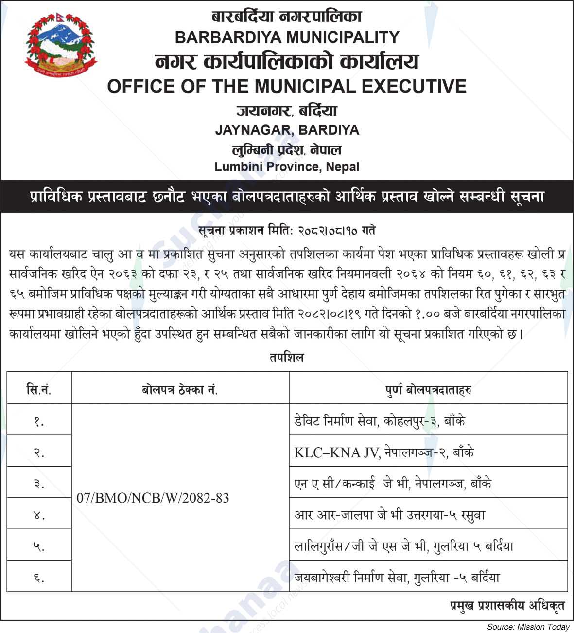 Barbardiya Municipality