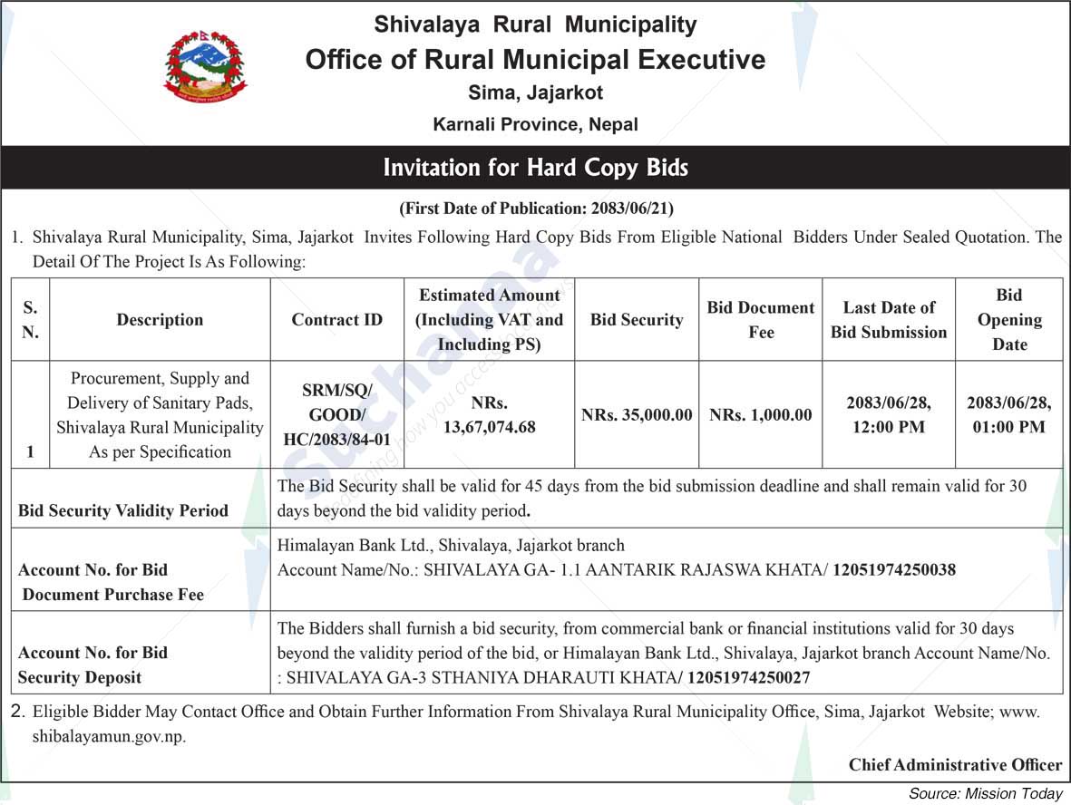 Shivalaya Rural Municipality