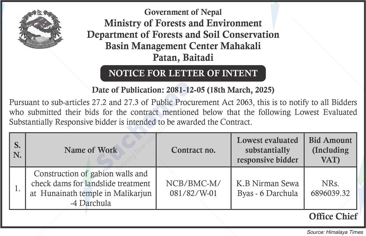 Basin Management Center Mahakali