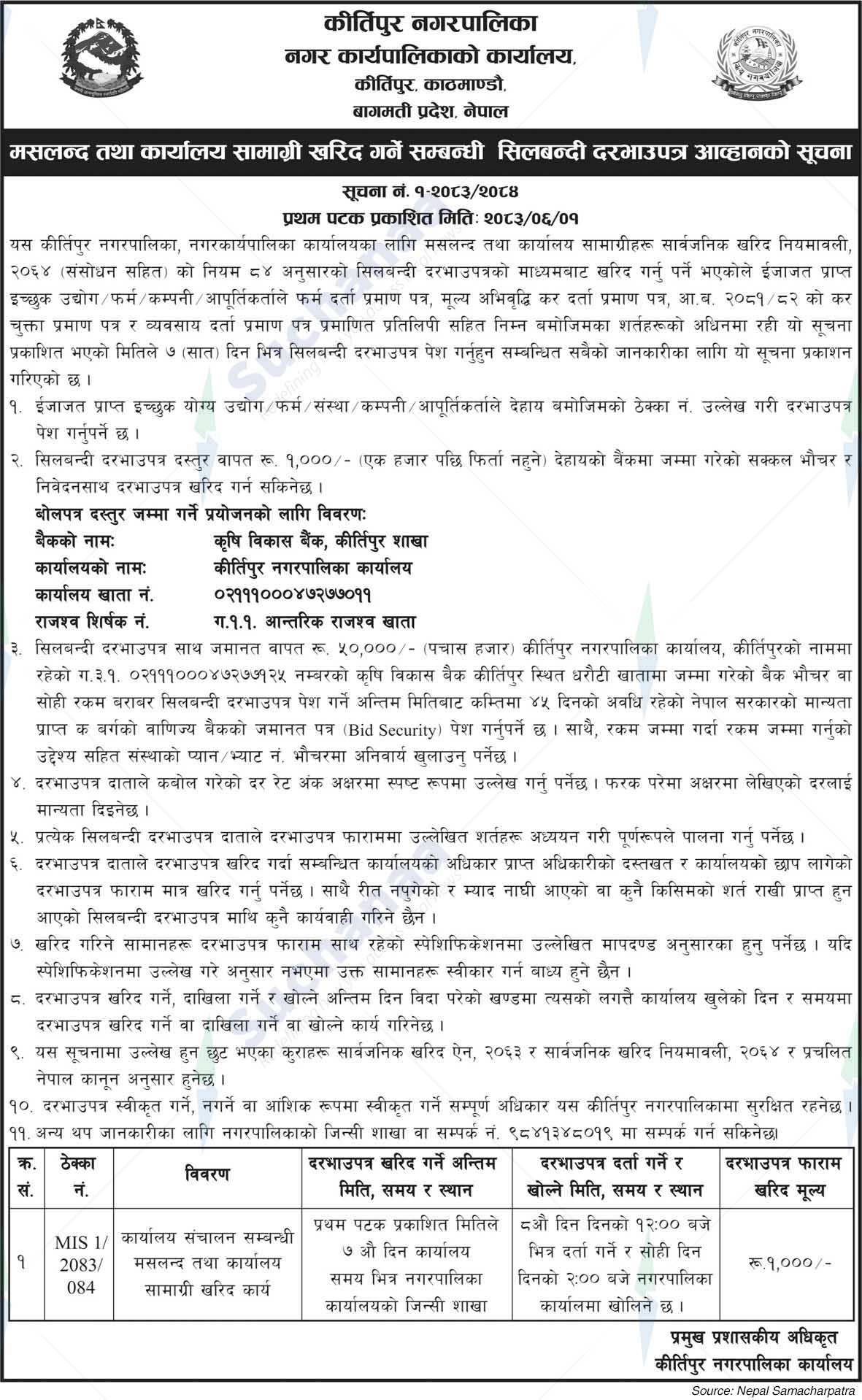 Kirtipur Municipality