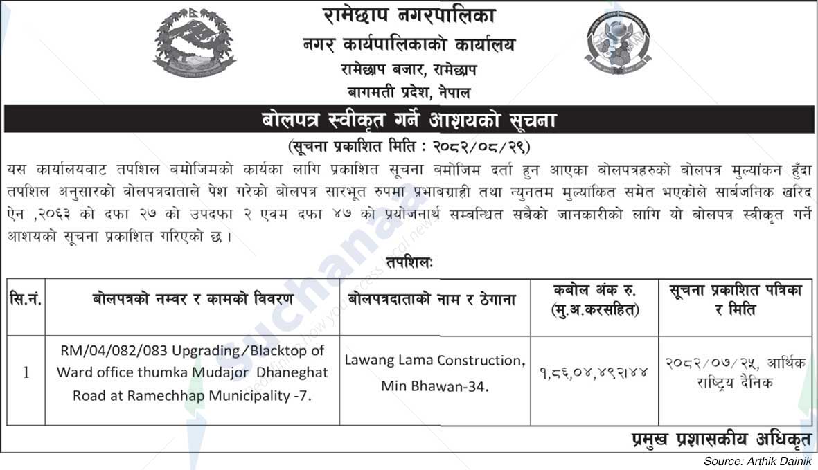 Ramechhap Municipality