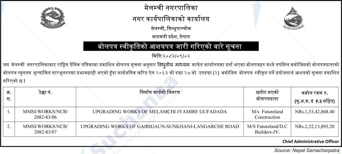 Melamchi Municipality