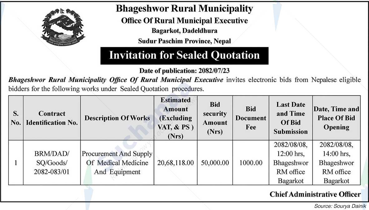 Bhageshwar Rural Municipality