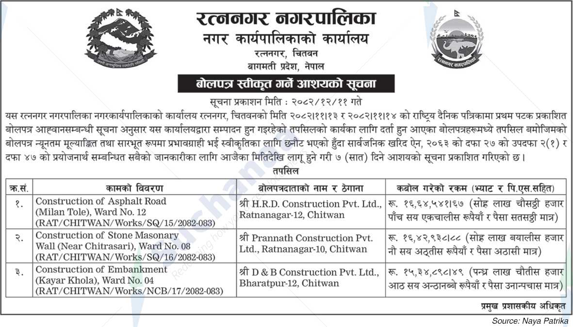 Ratnanagar Municipality