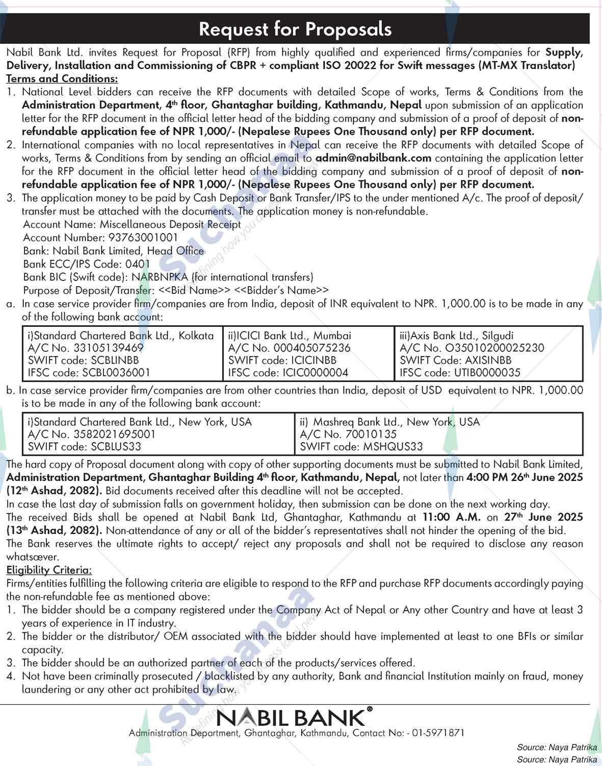 Nabil Bank Limited