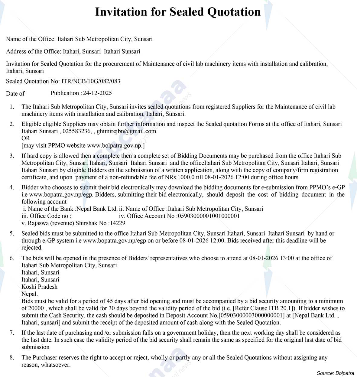 Itahari Sub-Metropolitan City