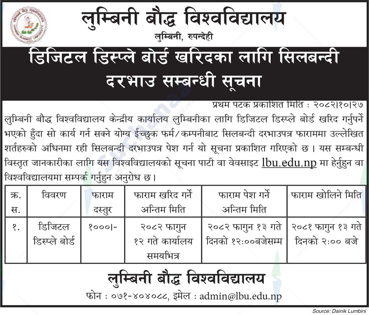 Lumbini Buddhist University