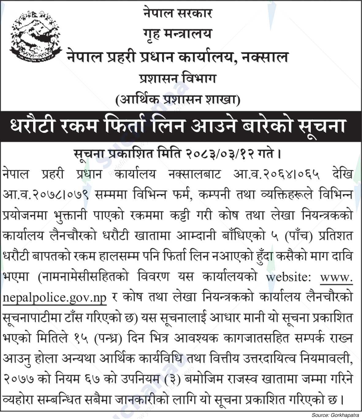 Nepal Police Headquarters