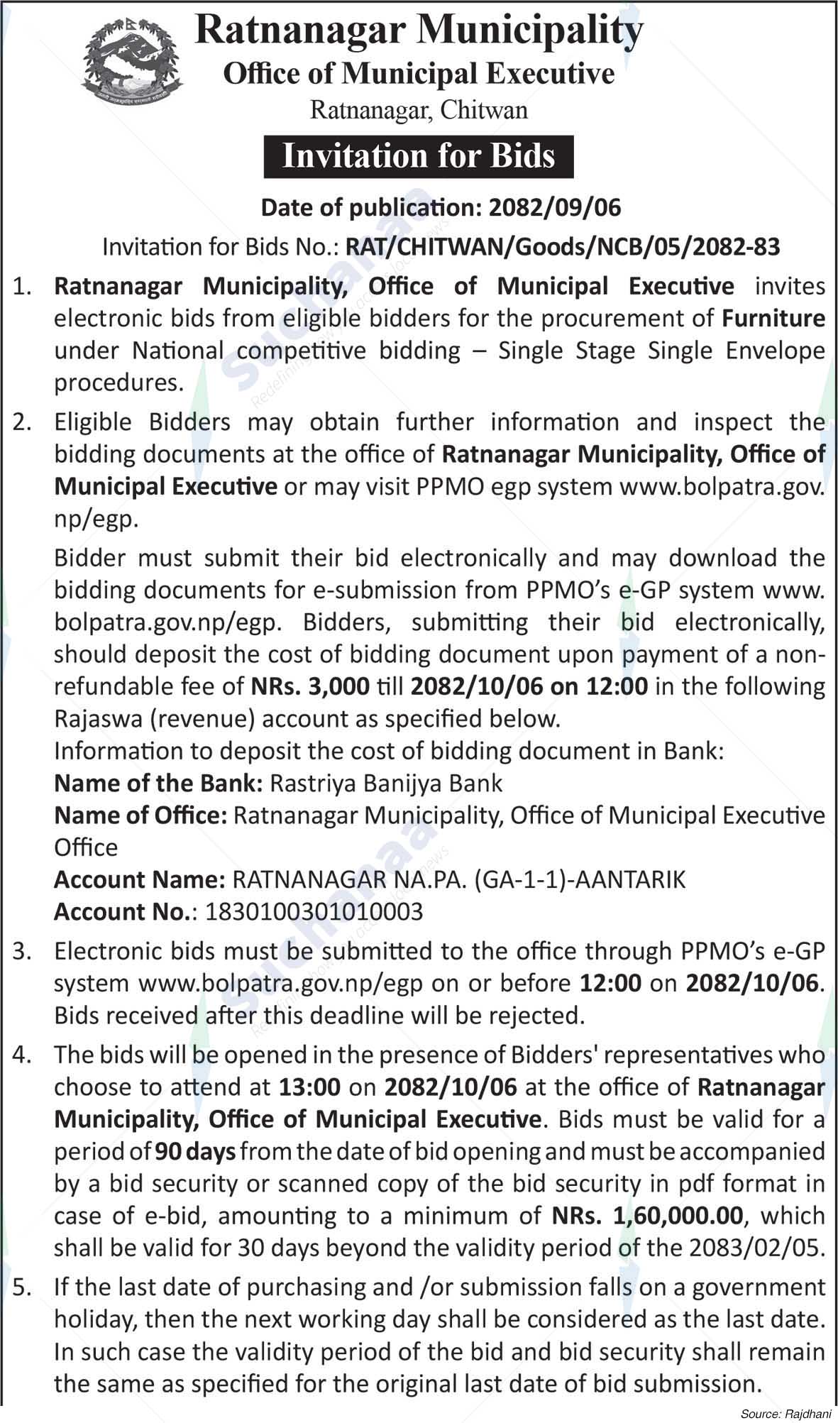 Ratnanagar Municipality