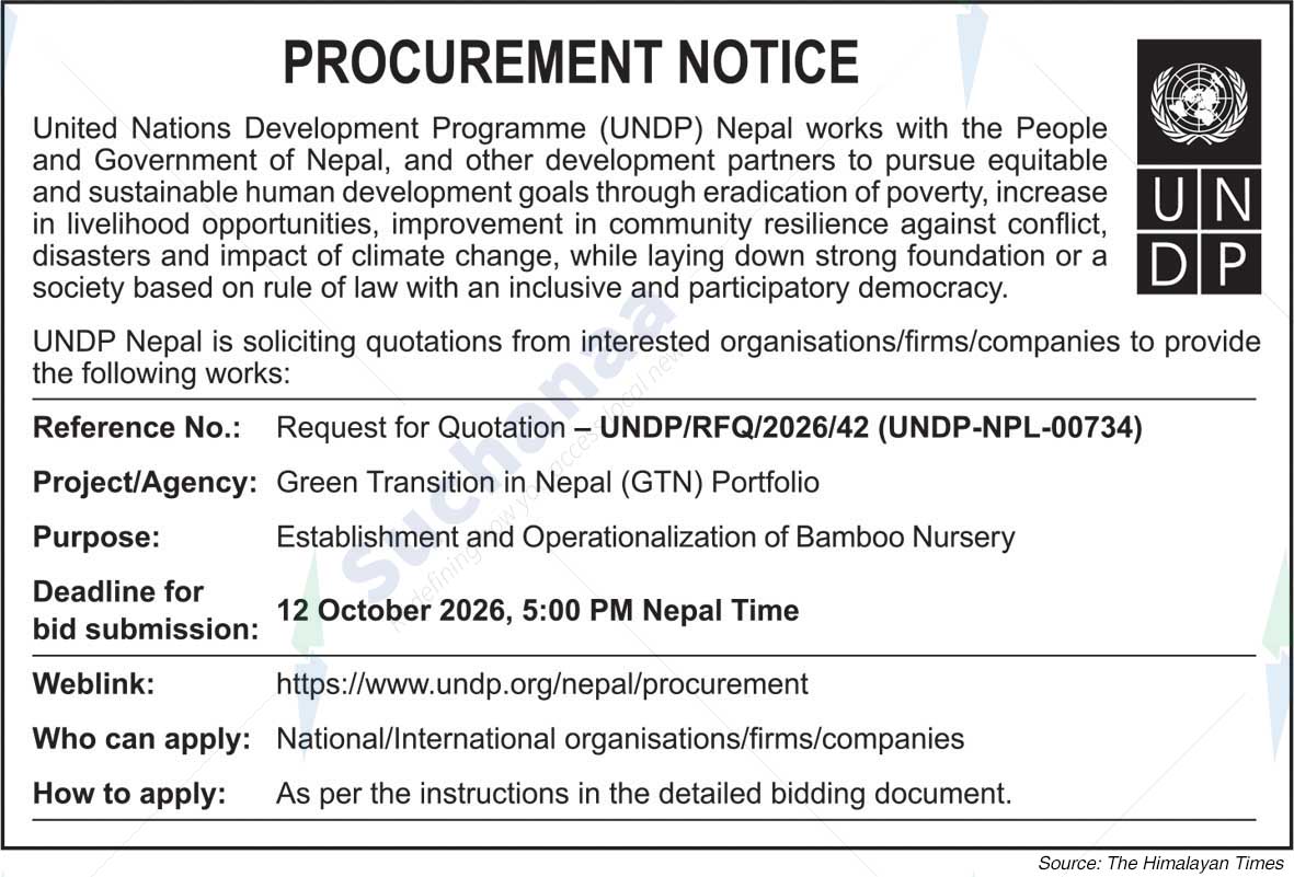 United Nations Development Programme (UNDP)