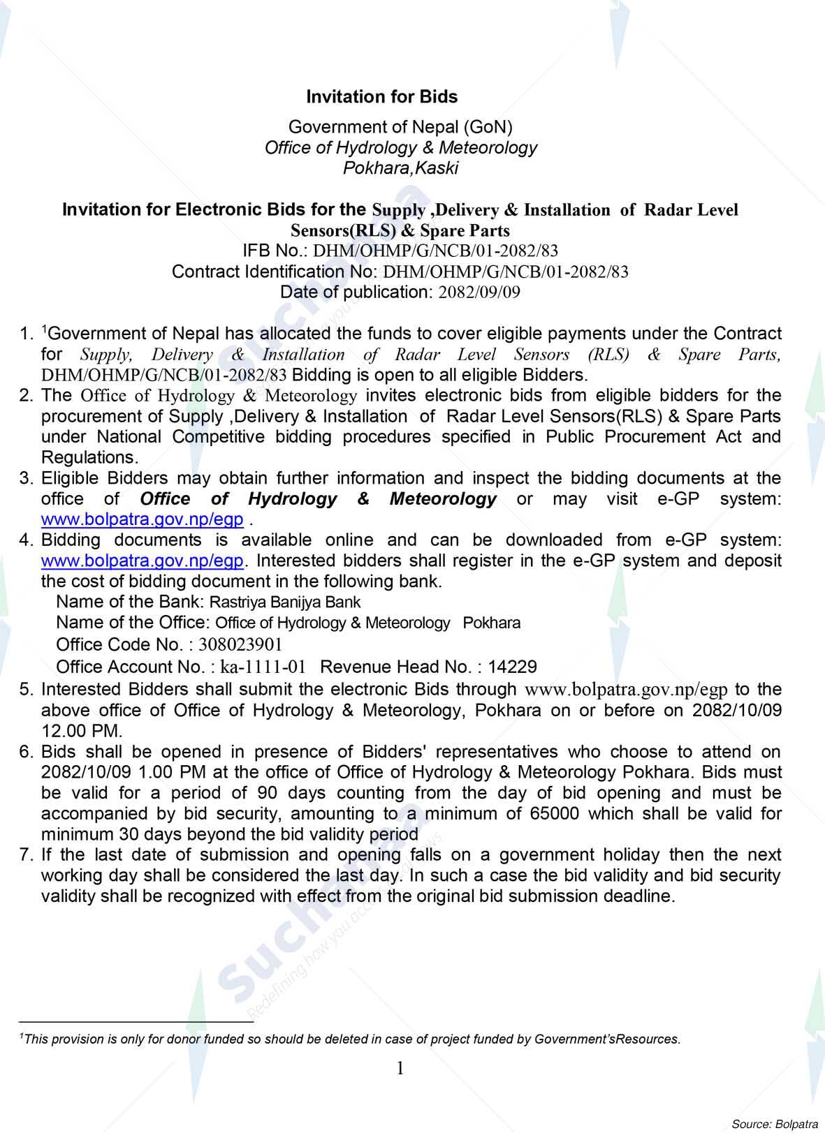 Office of Hydrology and Meteorology, Pokhara, Kaski