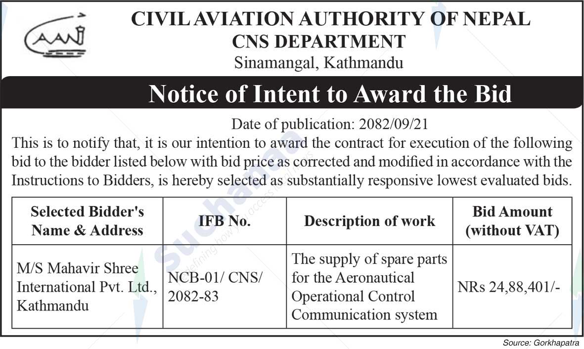 Civil Aviation Authority of Nepal