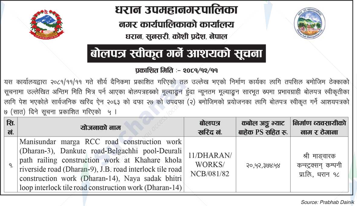 Dharan Sub-Metropolitan City
