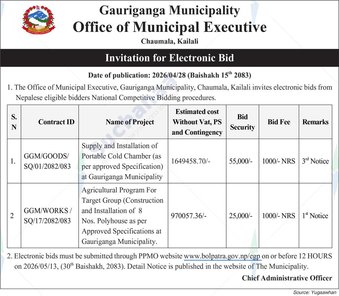 Gauriganga Municipality