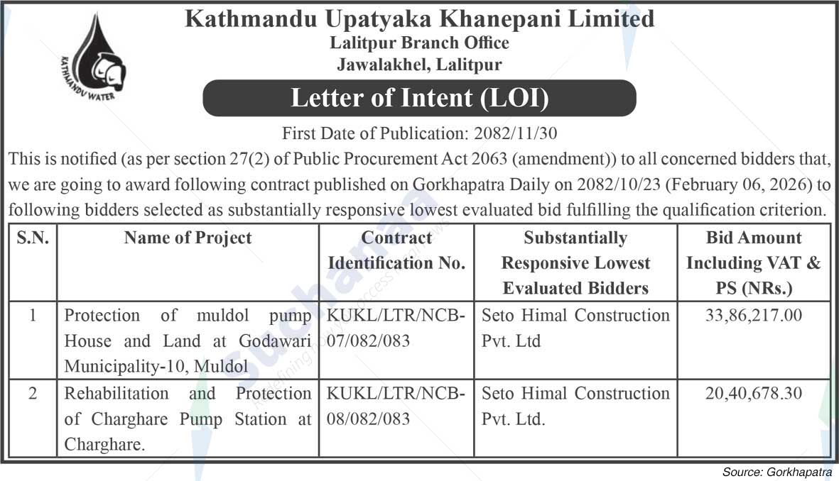 Kathmandu Upatyaka Khanepani Limited