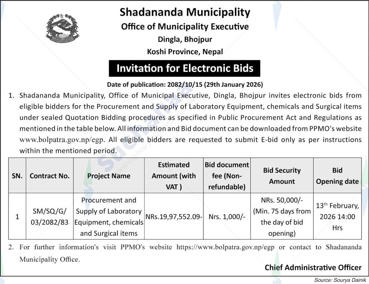 Shadanand Municipality