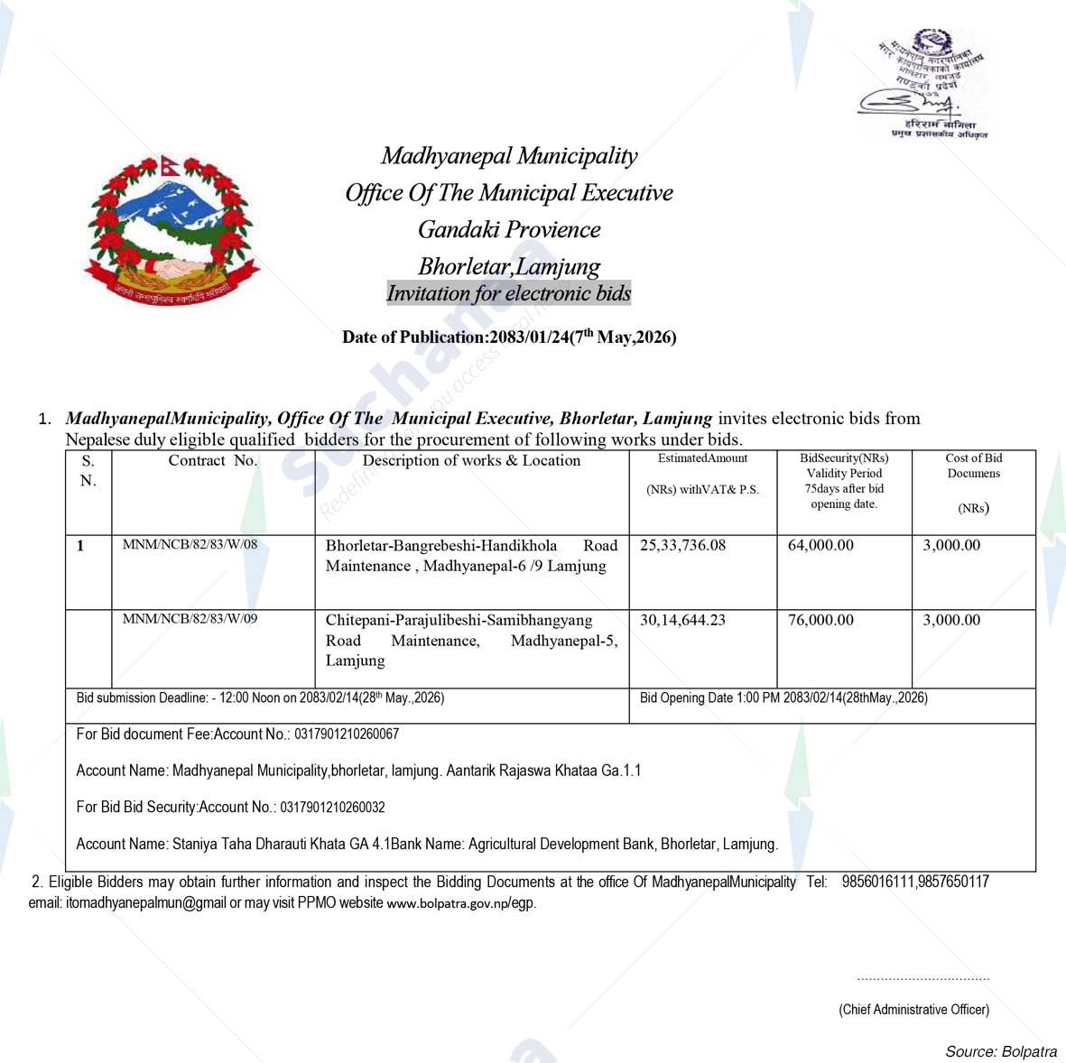 Madhyanepal Municipality