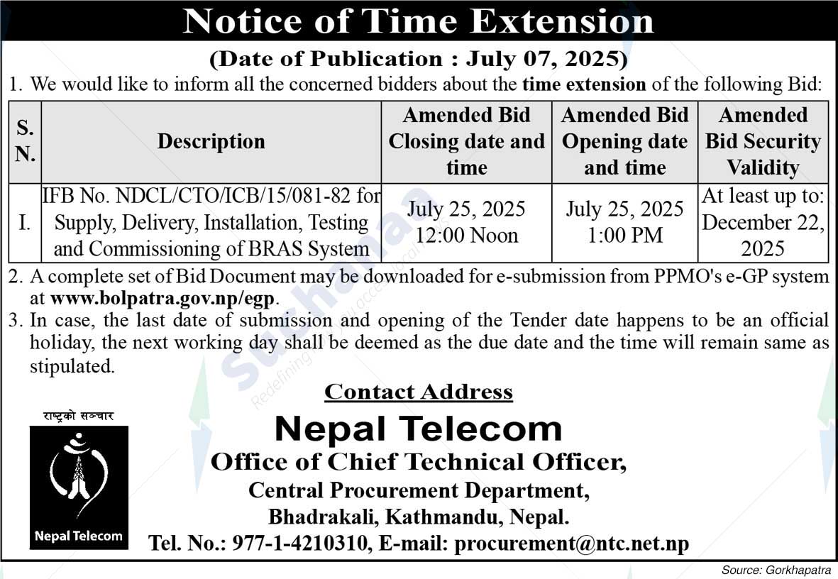 Nepal Doorsanchar Company Limited (NTC)