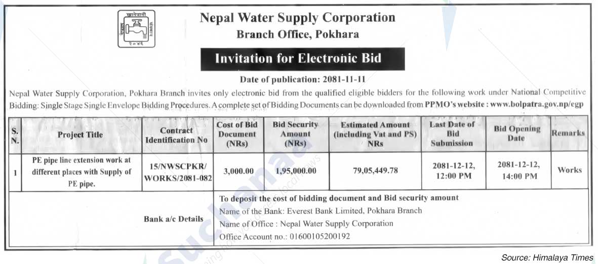 Nepal Water Supply Corporation