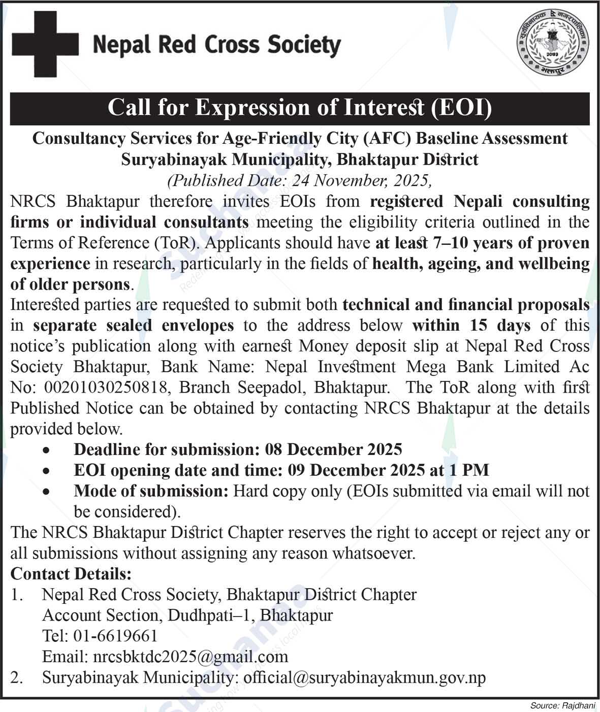 Nepal Red Cross Society