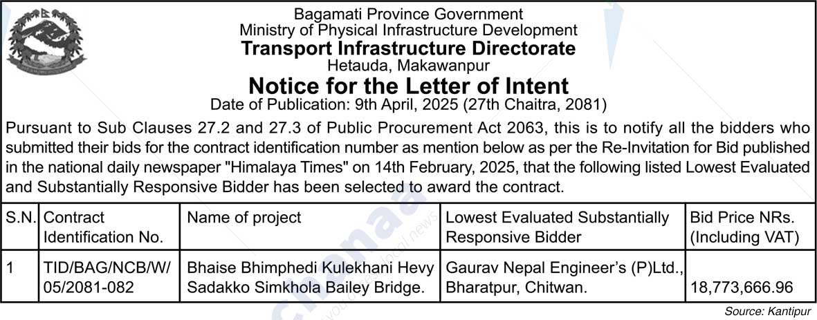 Transport Infrastructure Directorate