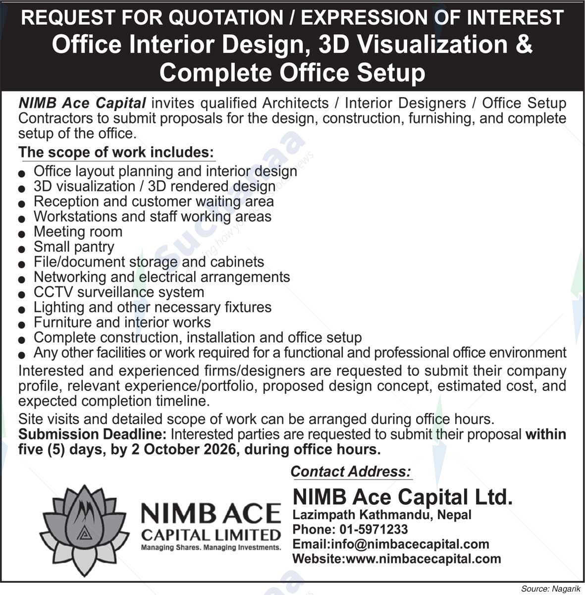 NIMB Ace Capital Limited