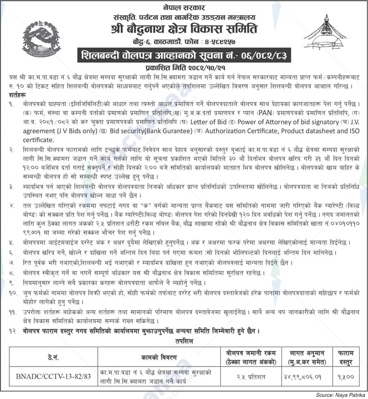 Shree Boudhanath Area Development Committee