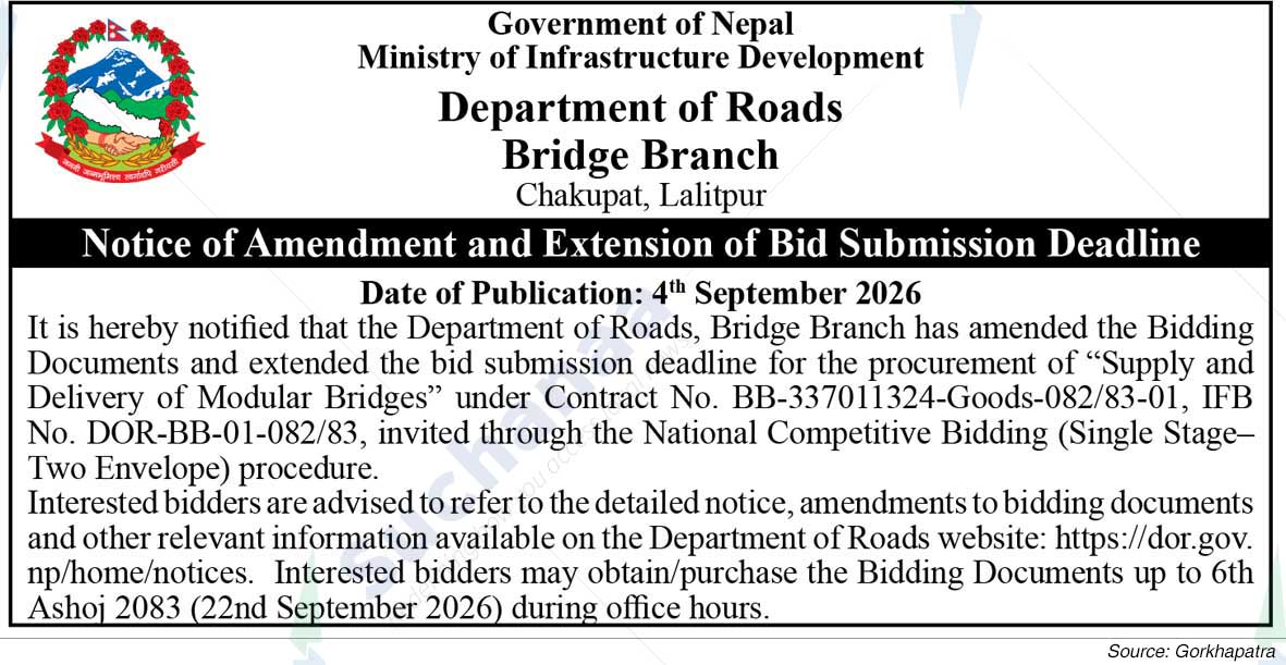 Department of Roads Bridge Branch