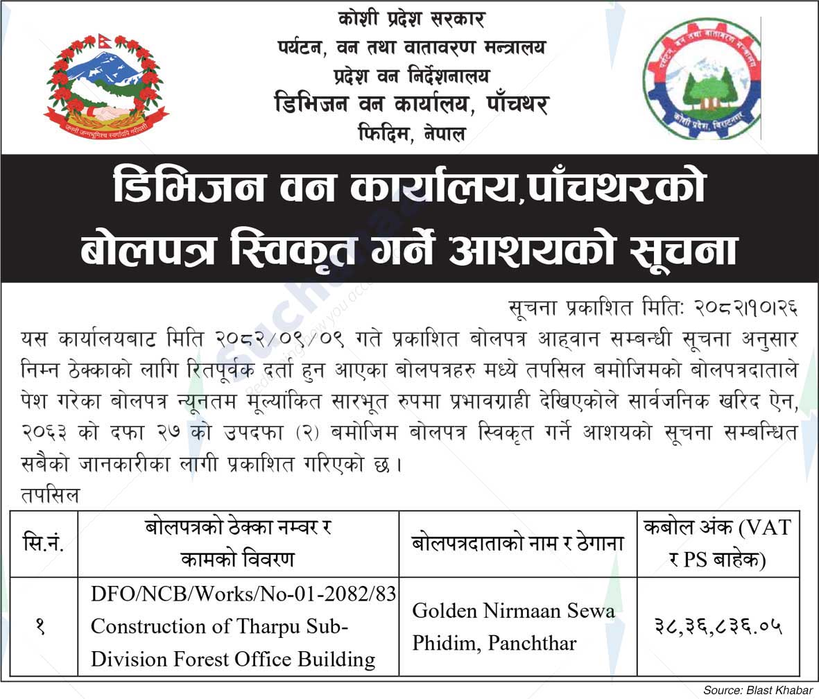 Division Forest Office, Panchthar