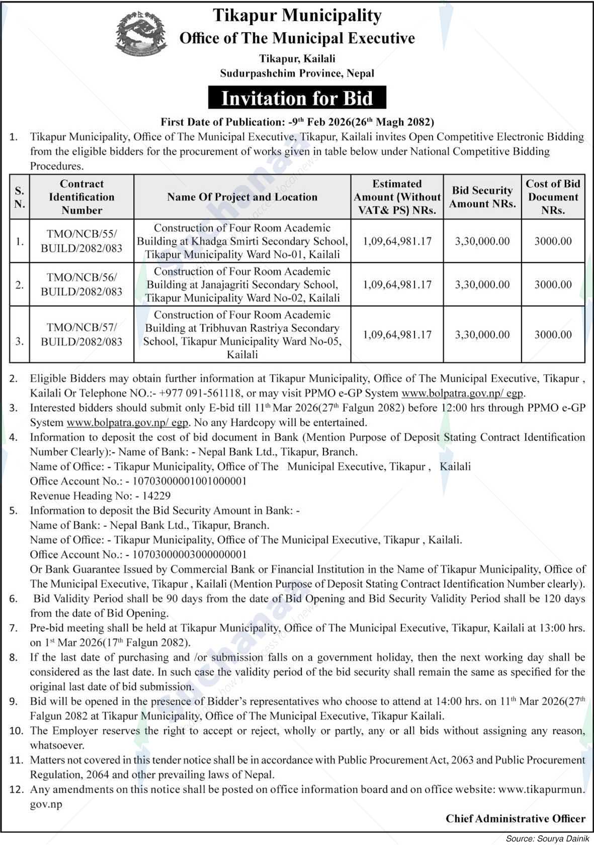 Tikapur Municipality