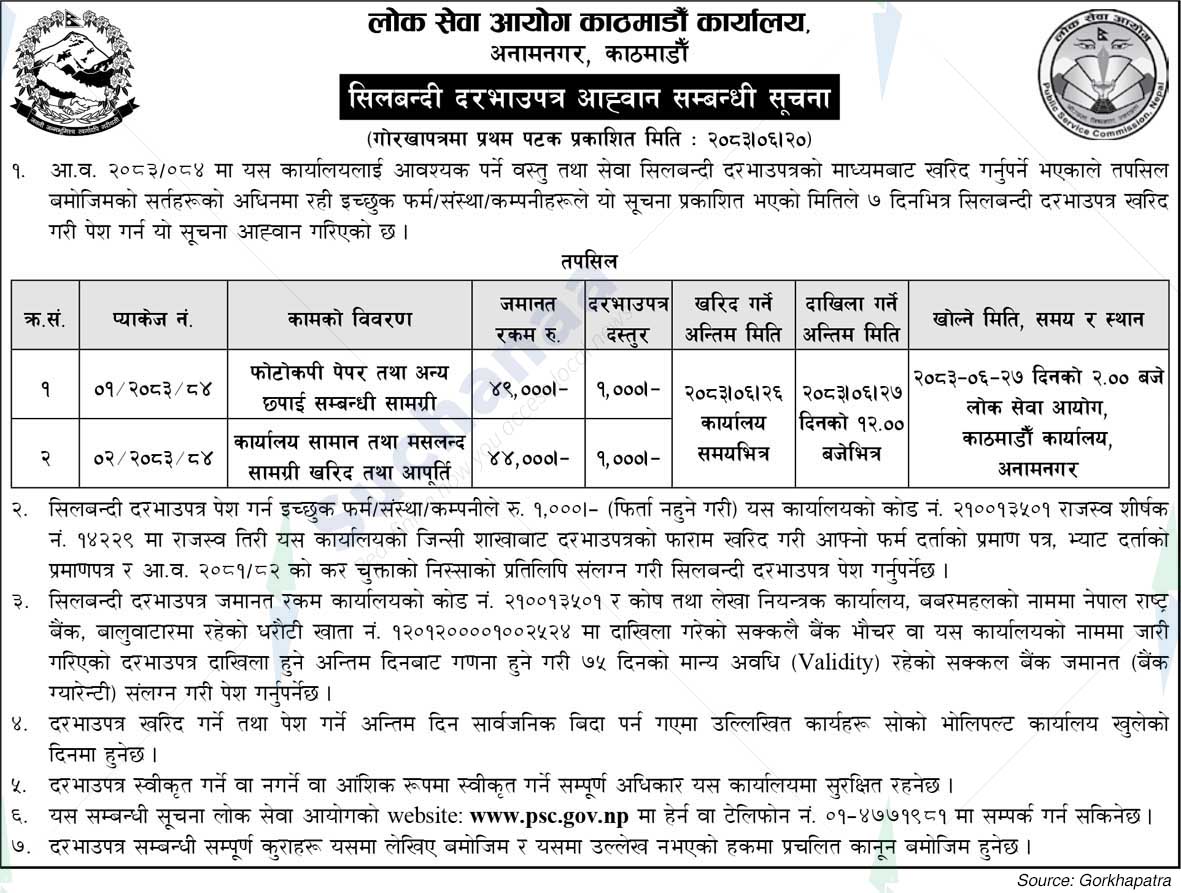 Public Service Commission
