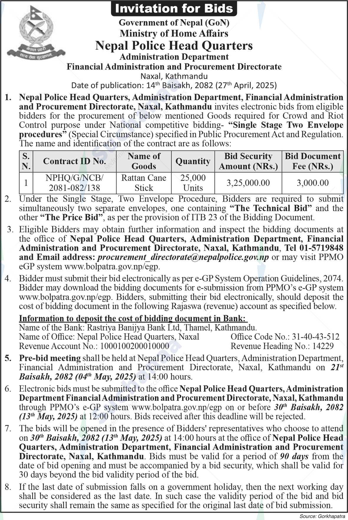 Nepal Police Head Quarters