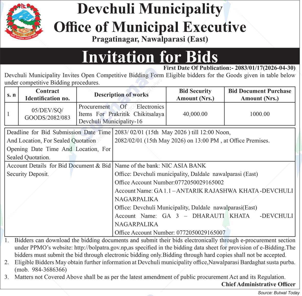 Devchuli Municipality
