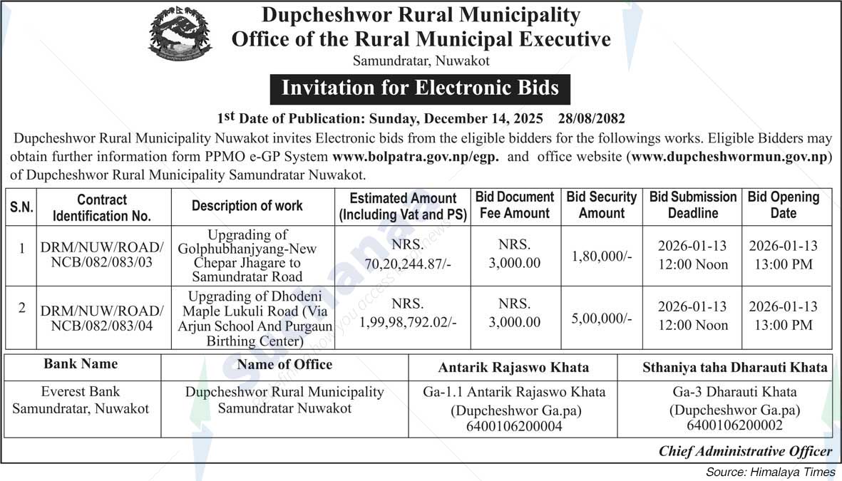 Dupcheshwor Rural Municipality