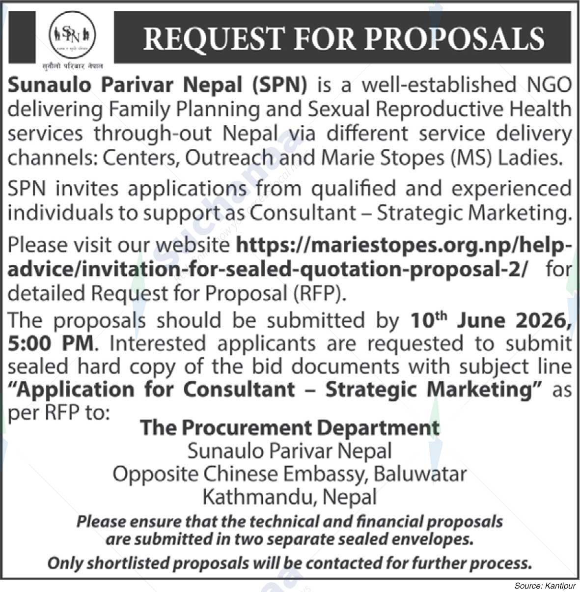 Sunaulo Parivar Nepal (SPN)