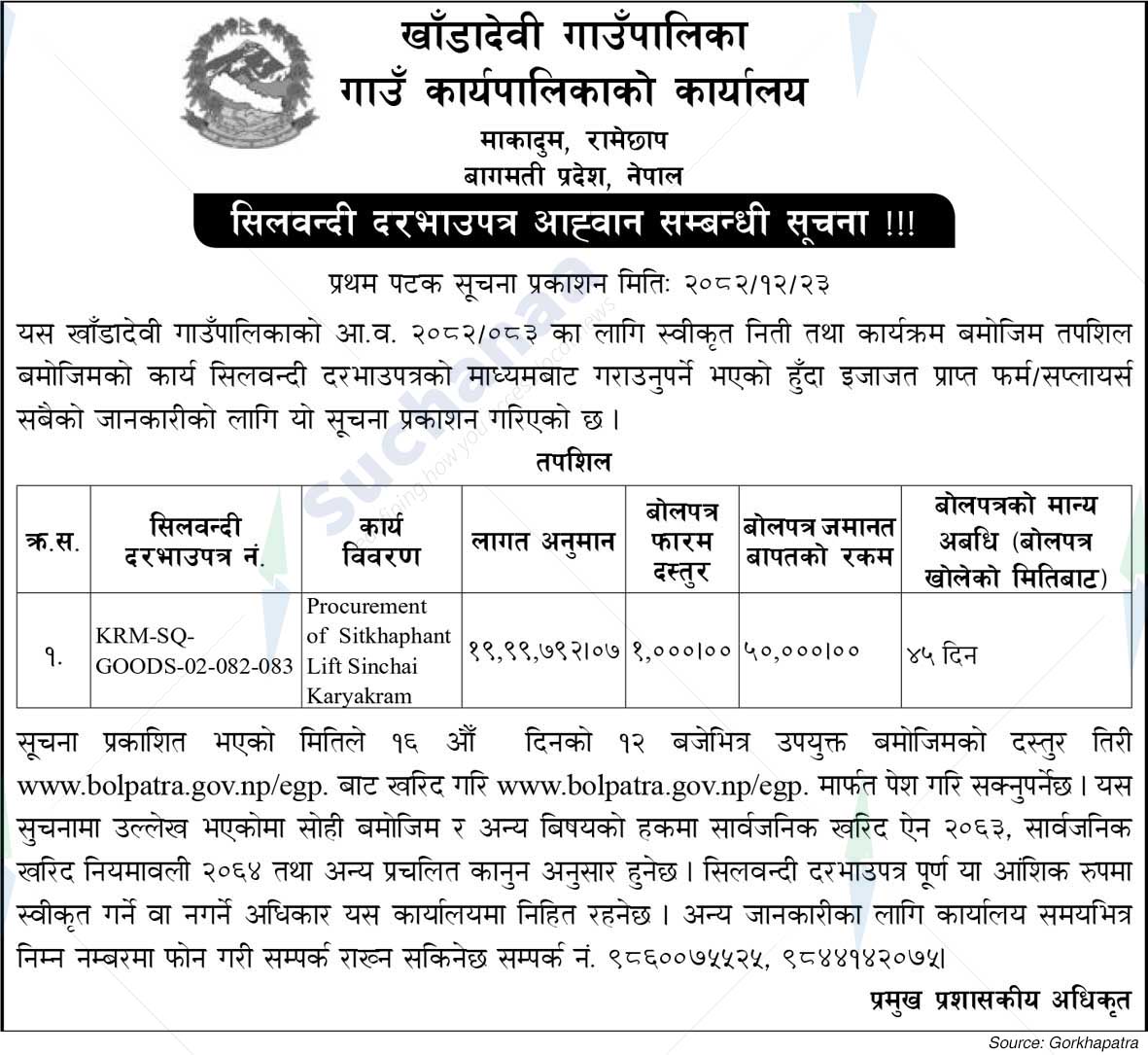 Khandadevi Rural Municipality