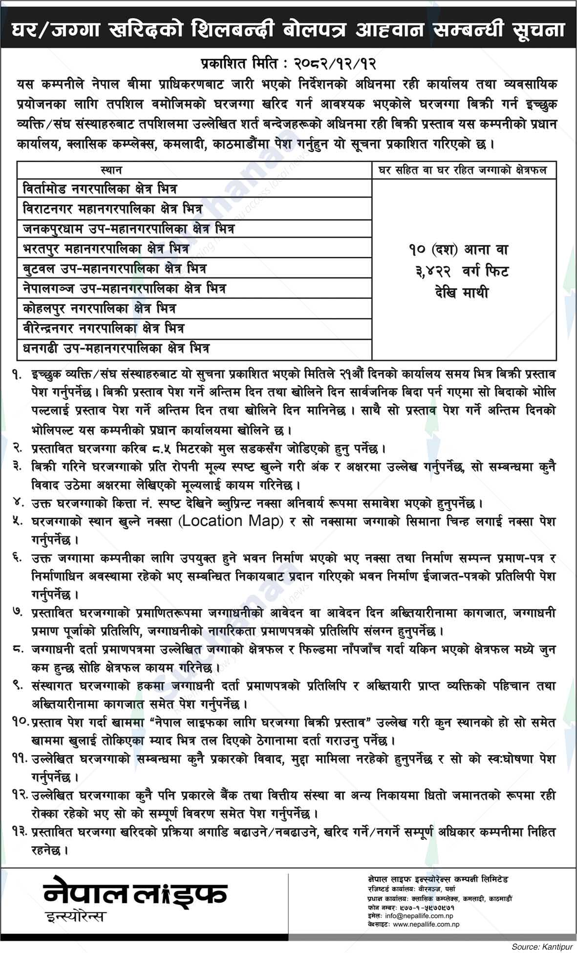 Nepal Life Insurance Company Limited