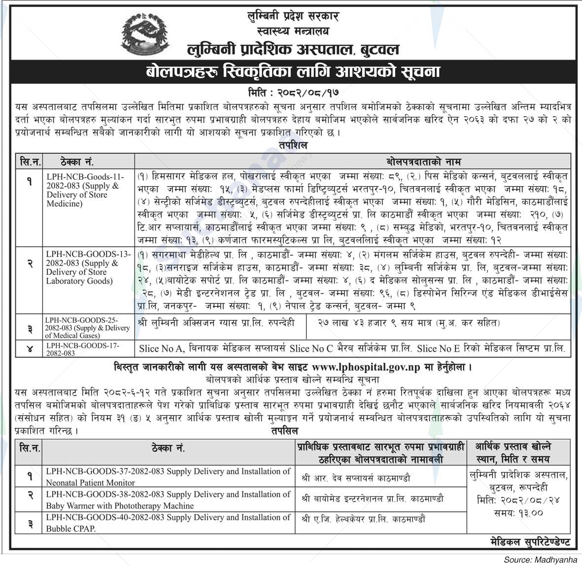 Lumbini Provincial Hospital