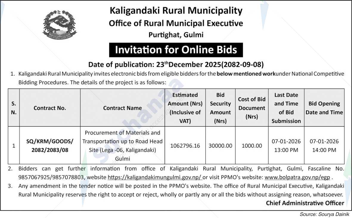 Kaligandaki Rural Municipality