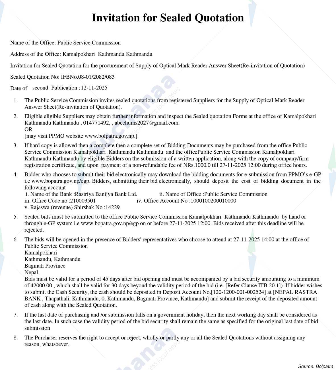 Public Service Commission