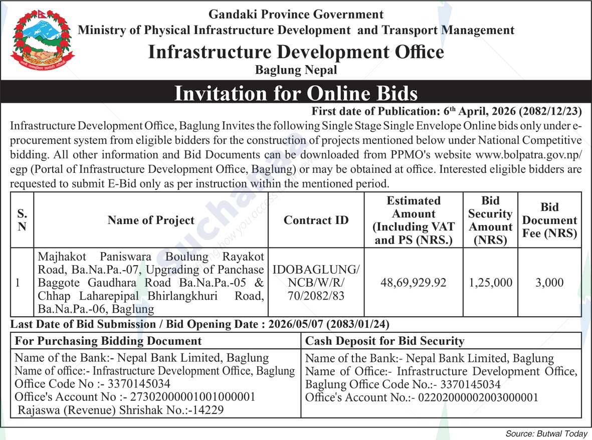 Infrastructure Development Office, Baglung