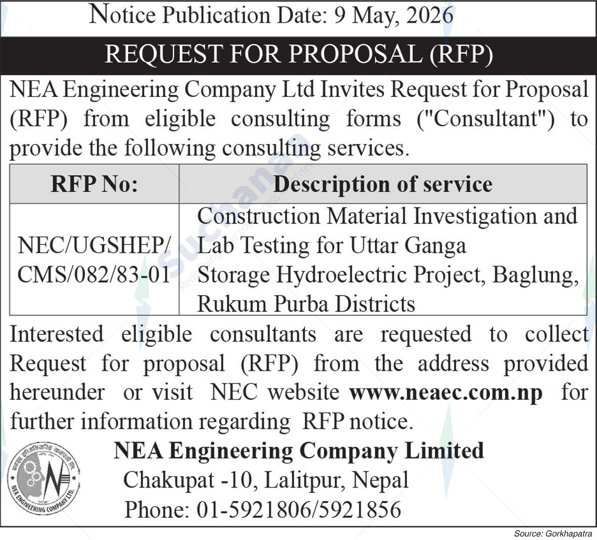 NEA Engineering Company Ltd. (NEC)