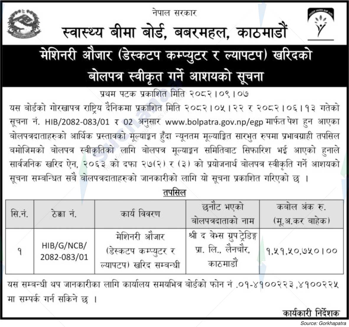 Health Insurance Board