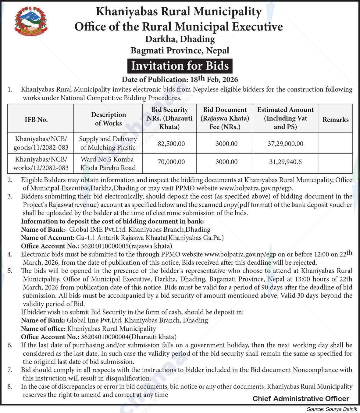 Khaniyabas Rural Municipality